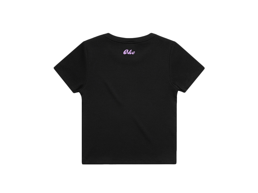 Women's Baby Tee Black